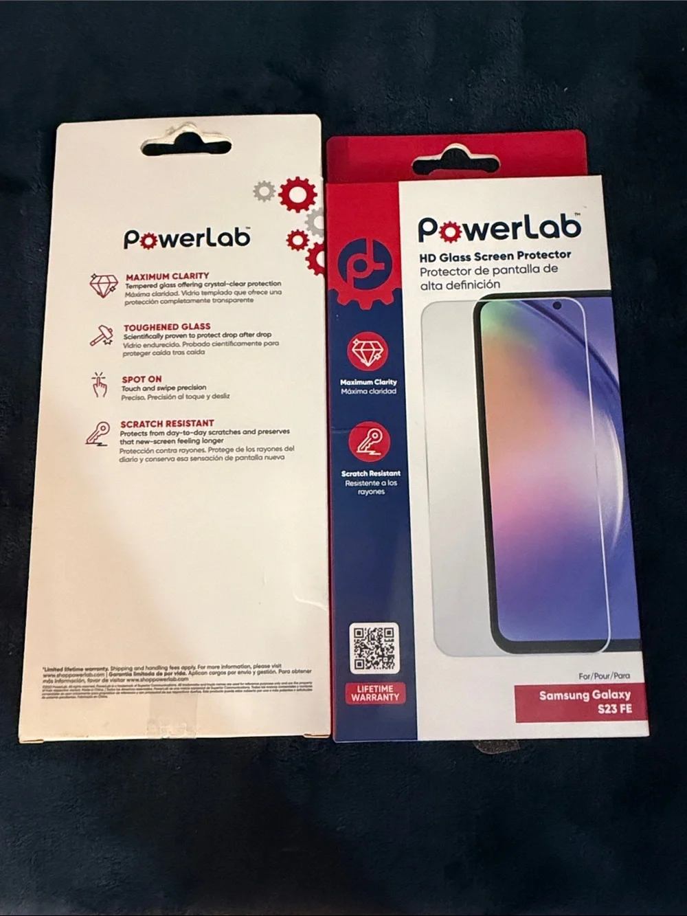 HD Glass Screen Protector for Samsung Galaxy S23 FE - 2 Pack